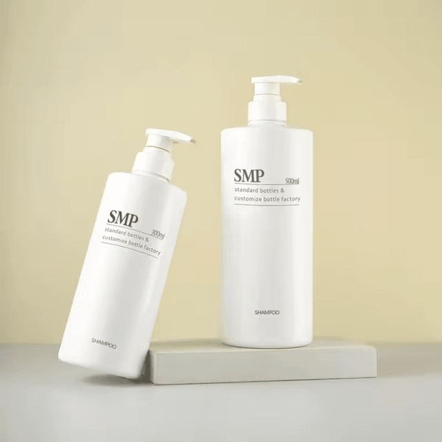 ขวดเครื่องสำอาง ขวดผลิตภัณฑ์ ขวดแชมพู ขวดโลชั่น หัวปั๊ม 300ml/500ml