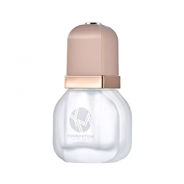 ขวดเครื่องสำอาง ขวดรองพื้น บีบีครีม ทรงกลมแบน 30 ml