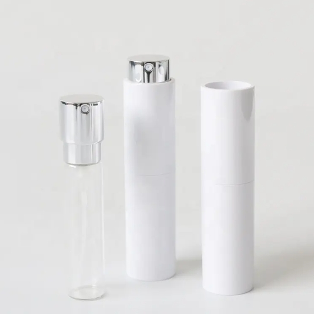 ขวดเครื่องสำอางทรงกระบอก สีทึบ ขวดน้ำหอม ขวดสเปรย์พกพา 15ml/20ml/30ml