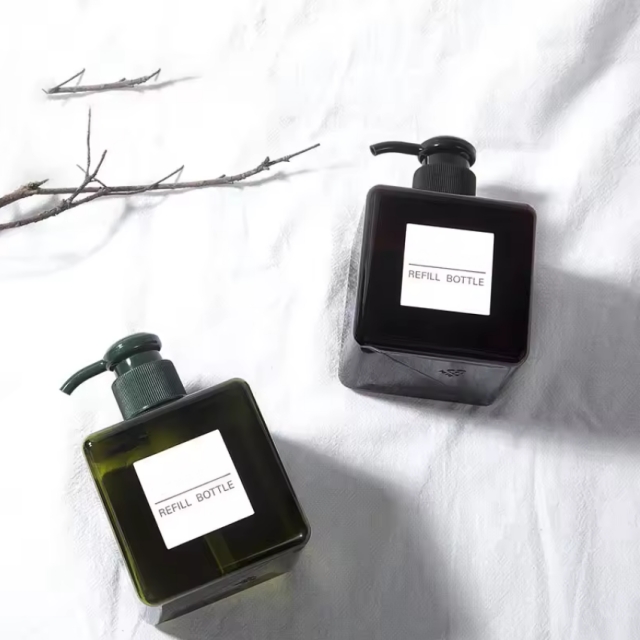 ขวดเครื่องสำอาง ขวดผลิตภัณฑ์ ขวดแชมพู ขวดโลชั่น หัวปั๊ม 200ml/350ml