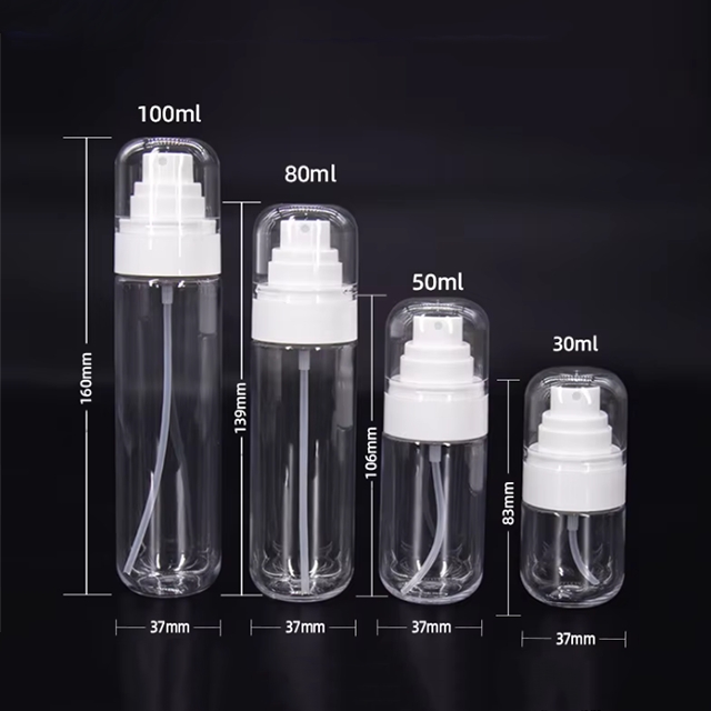 ขวดสเปรย์พ่นอเนกประสงค์ ขวดสเปรย์น้ำหอม สีใส 30ml/50ml/80ml/100ml