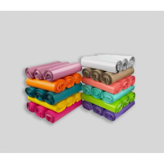 ถุงพลาสติก สำหรับจัดส่งพัสดุ กันน้ำ เกรด A หนา 120 ไมครอน 