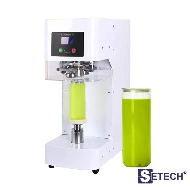 เครื่องปิดฝากระป๋อง อัตโนมัติ SETECH รุ่น CMA-01