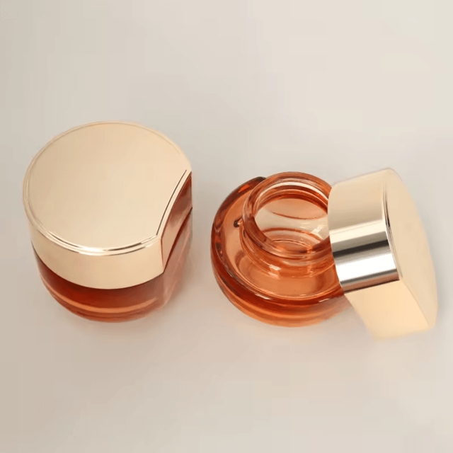 ขวดแก้วเครื่องสำอาง สไตล์ Luxury ก้นหนา ขวดเซรั่ม 50ml/100ml/120ml และกระปุกครีม 30g/50g