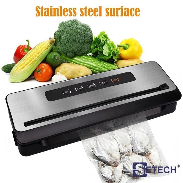 เครื่องซีลสูญญากาศ รุ่นกึ่งอุตสาหกรรม SETECH รุ่น VC-03