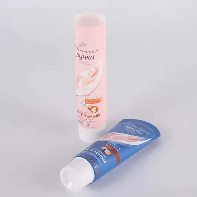 หลอดเครื่องสำอาง หลอดครีมทามือ หลอดพลาสติก 60ml/80ml/100ml/120ml พิมพ์โลโก้เองได้