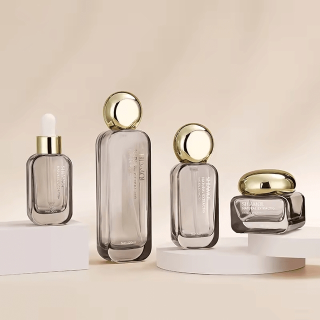 ขวดแก้วเครื่องสำอาง ขวดเซรั่ม 30ml / 50ml/100ml/120 ml ขวดหยด 30/50ml และกระปุกครีม 50g