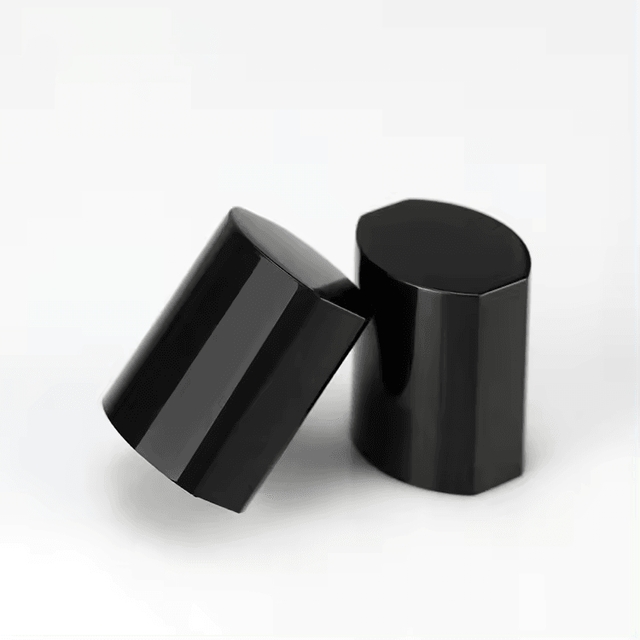 ขวดแก้วเครื่องสำอาง ขวดเซรั่มแบบหยด ฝาสีดำ 30 ml