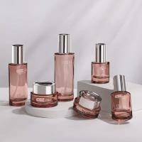 ขวดแก้วเครื่องสำอาง ทรงกลม ก้นหนา ขวดหยด 30ml/50ml ขวดปั๊ม 30ml/50ml/100ml/120 ml และกระปุกครีม 30g/ 