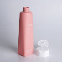 ขวดแชมพูพลาสติกแบบบีบ ขวดแชมพูแบบฝาเปิด ขวดแชมพู Hdpe 250ml พิมพ์โลโก้เองได้ 