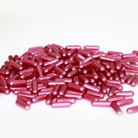 แคปซูลเปล่า HPMC ผักมังสวิรัติ สีมุก ขนาด 00# 0# 1# 