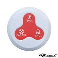 ปุ่มกดเรียกคิว Waiter Call Button สีแดง Winmax K-H3-TR 