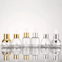 ขวดแก้วเครื่องสำอาง ขวดเซรั่มแบบหยด 20ml / 30ml 